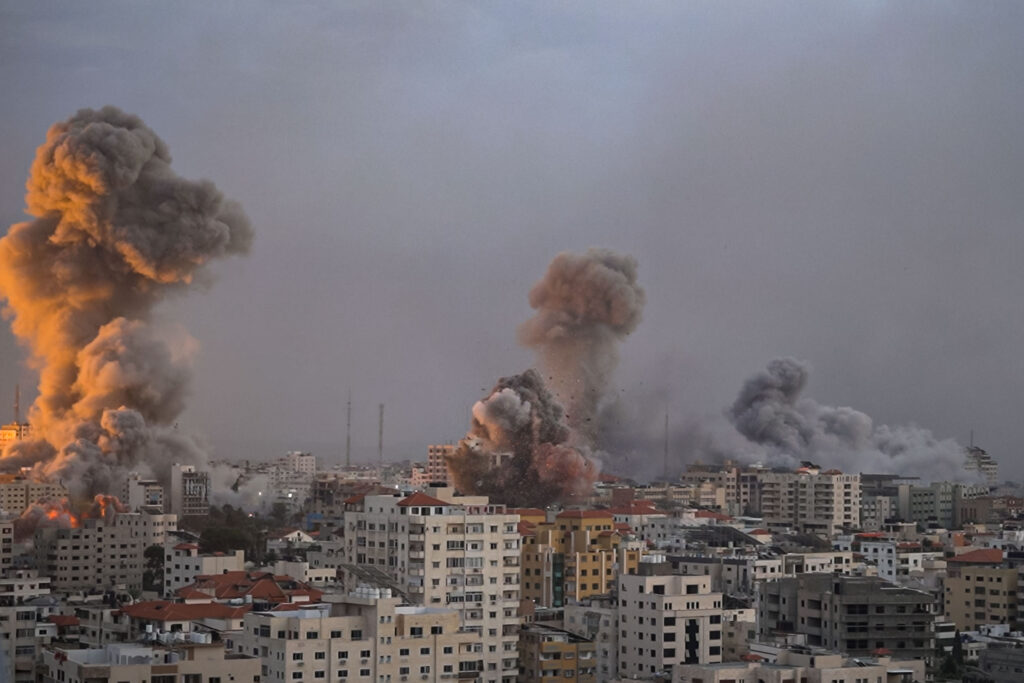 Conflicts intensify the climate crisis through increased military infrastructures, fossil fuel dependencies, and environmental destruction during periods of conflict. Anna Borrie looks into the environmental impacts of armed conflict, how they are often overlooked and why they matter in the current climate crisis.