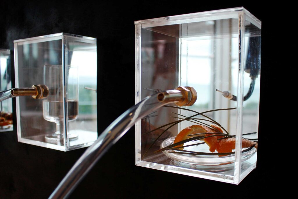 Since 2010, Genomic Gastronomy has developed a food analytic based on inquiry, experimentation, and the shared table. From crafting interdisciplinary dialogues about the future of Egyptian foodscapes to documenting the terroir of wheatfields burnt by California wildfires, the artists at Genomic Gastronomy consider the future of food with both breadth and depth. While mapping food landscapes was the impetus of their collaboration, the Center for Genomic Gastronomy has blossomed into a participatory invitation to the sensual and global implications of agricultural production in the modern world. Food and Agriculture Editor @madeleine.freund delves into agricultural loss, imaginative food technologies, and the fruits of over ten years of collaboration for the Center.